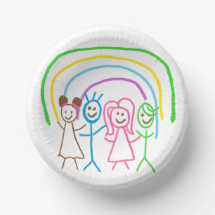 Upload Drawing Turn Kids Artwork to  Paper Plate