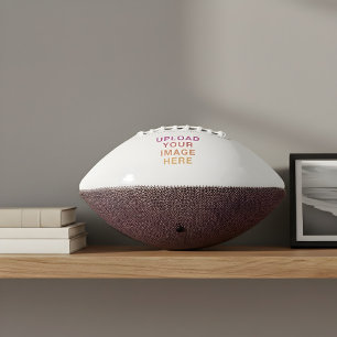 Upload Image Logo Blank White Football