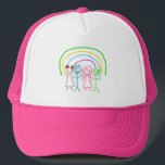 Upload Kids Drawing Turn Kids Artwork to Pink Trucker Hat<br><div class="desc">Digitise your kids' drawing or artwork and create unique gift products with your child's own artwork for a forever memory. Add your kids drawing to pillows,  mugs,  lamps,  etc. Add kids' drawings,  paintings,  or any artwork for precious gifts for grandparents,  aunts,  uncles,  school or kindergarten teachers,  etc.</div>