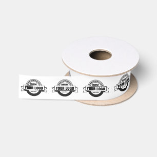 Upload logo satin ribbon