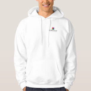 Upload Own Company Logo Here Men's Double Sided Hoodie