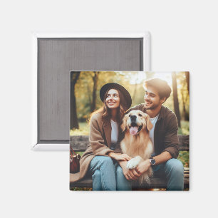Upload Personalised Family Pet Photo Gift Keepsake Magnet