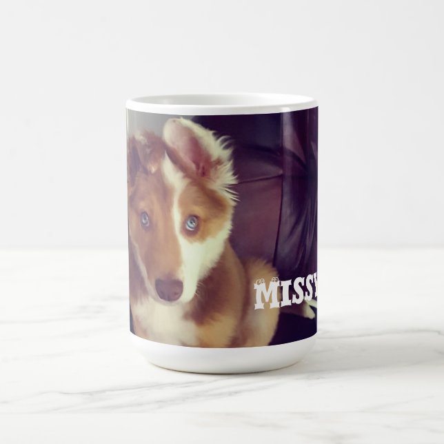 Upload Pet’s  Photo Coffee Mug (Center)