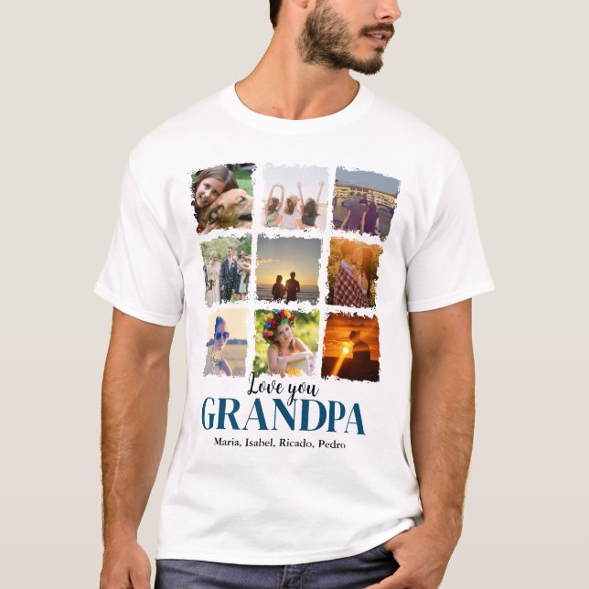 Upload photo and name T-Shirt (Front)