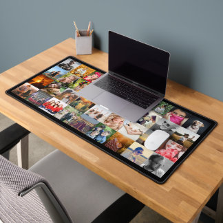 Upload photo desk mat