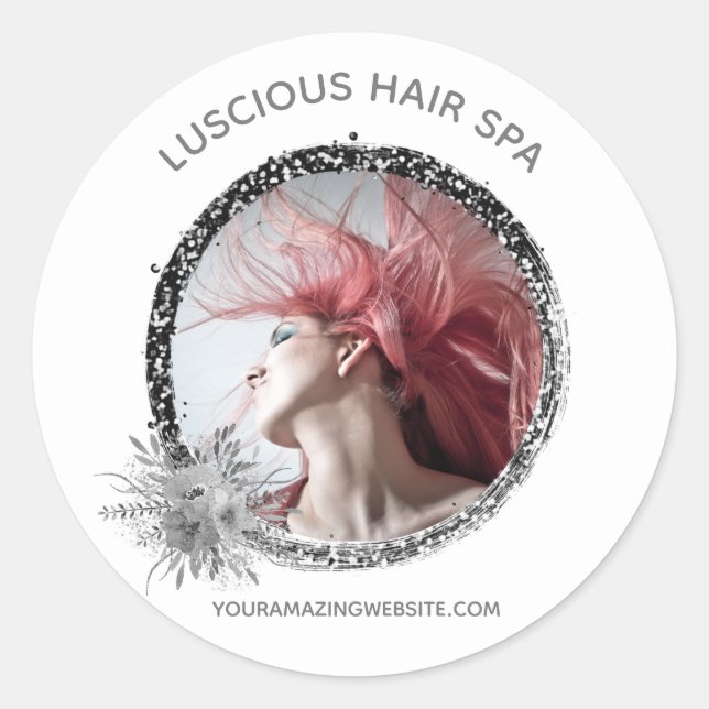 *~* UPLOAD PHOTO Logo Product Label Envelop Seal (Front)