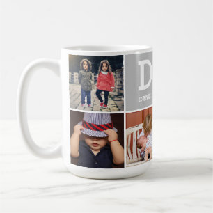 Upload photo monogrammed mug