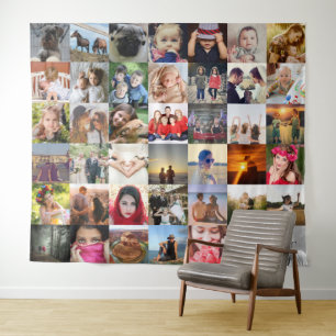 Upload photo tapestry