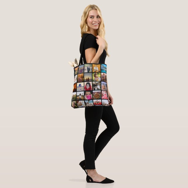 Upload photo tote bag (On Model)