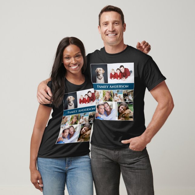 Upload photo with white base T-Shirt (Unisex)