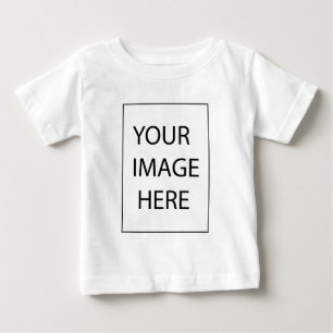 Upload Picture Custom Photo  Personalised          Baby T-Shirt