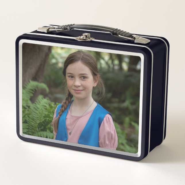 Upload Picture Custom Photo  Personalised          Metal Lunch Box (Front)