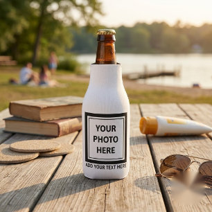 Upload Picture Photo & Add Text – Customise Bottle Cooler