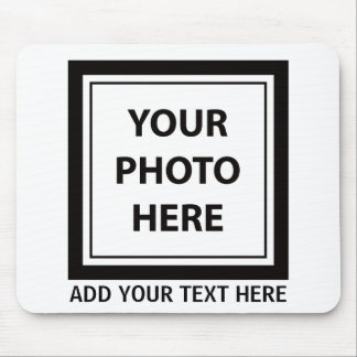 Upload Picture Photo & Add Text – Customise Mouse Pad