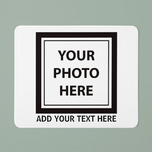 Upload Picture Photo & Add Text – Customise Mouse Pad
