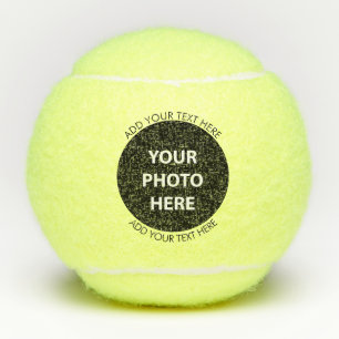 Upload Picture Photo & Add Text – Customise Tennis Balls