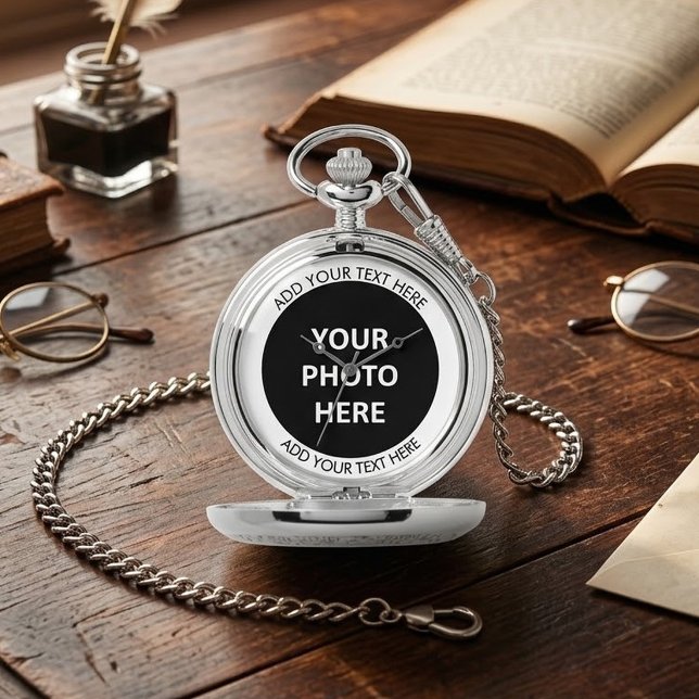 Upload Picture Photo & Add Text – Customise Watch (Creator Uploaded)