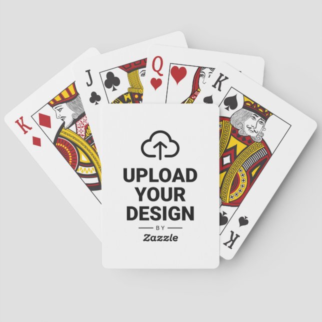 Upload Your Artwork Playing Cards (Back)