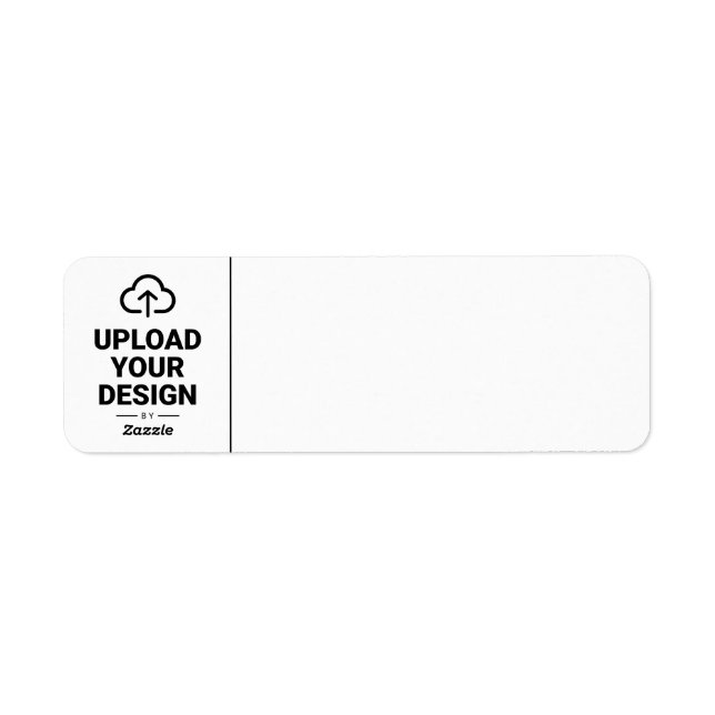Upload Your Artwork Return Address Label (Front)