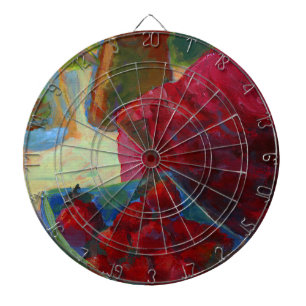 Upload Your Artwork   Turn Custom Painting to  Dartboard