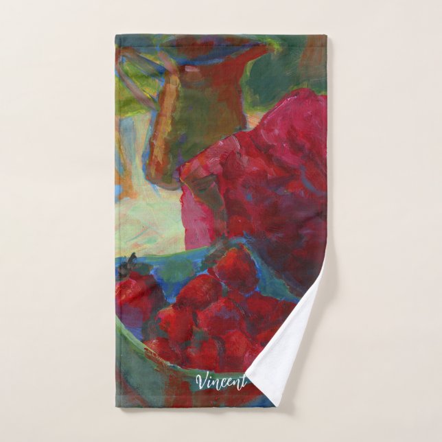 Upload Your Artwork | Turn Custom Painting to Hand Towel (Hand Towel)