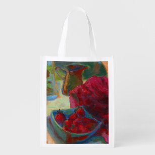 Upload Your Artwork   Turn Custom Painting to Reusable Grocery Bag
