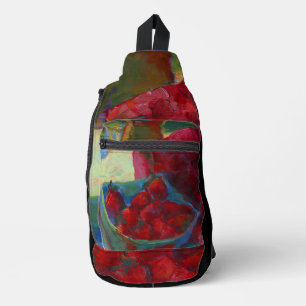 Upload Your Artwork Turn Custom Painting to Sling Bag