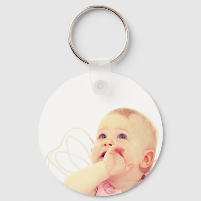 Upload your Baby’s  photo Key Ring (Front)