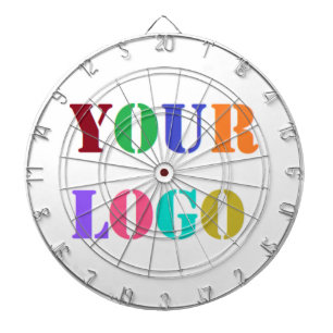 Upload Your Business Logo Branded Dartboard