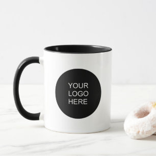 Upload Your Business Logo Modern Template Combo Mug