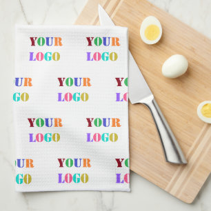 Upload Your Company Logo Branded Kitchen Towel