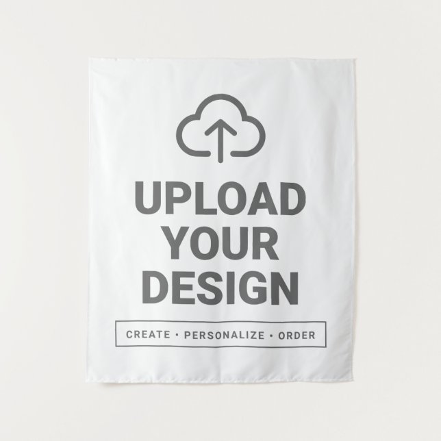 Upload Your Custom Design Tapestry (Front)