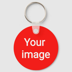 Upload Your Custom Image – Personalized Graphic Key Ring