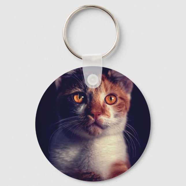 Upload your Custom pet photo Key Ring (Front)