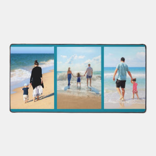 Upload Your Custom Photo Collage Desk Mat