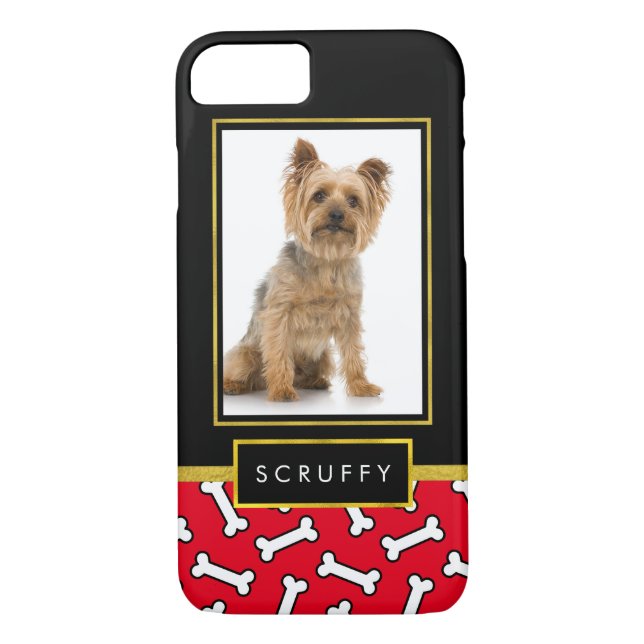 Upload Your Dog's Cute Photo Custom Template Case-Mate iPhone Case (Back)