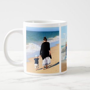 Upload Your Family Photo Collage Coffee Mug Gift