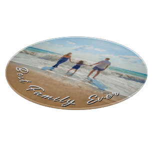 Upload Your Family Photo Cutting Board Gift