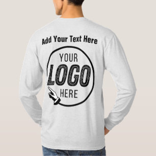 Upload Your Favourite Photo Logo Image Text Custom T-Shirt