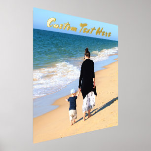 Upload Your Foil Print Add Text Make Photo Gift
