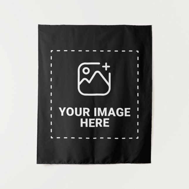 Upload Your Image Tapestry (Front)