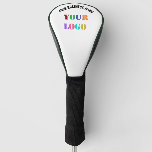 Upload Your Logo Add Text Branded Golf Head Cover (Front)