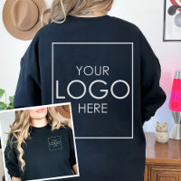 Upload Your Logo Business Merch Company Crewneck