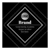 Upload Your Logo & Customisable Text Design