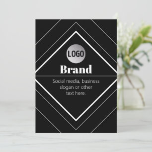 Upload Your Logo & Customizable Text Design
