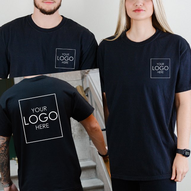 Upload Your Logo For Business Merch Company Design T-Shirt (Creator Uploaded)