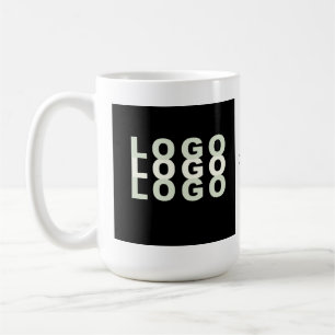 Upload Your Logo or Photo w Optional Text  Coffee  Mug