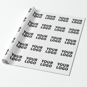 Upload Your Logo Wrapping Paper