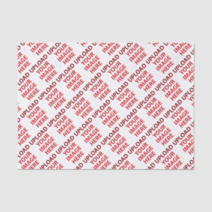 Upload Your loves image Tissue Paper