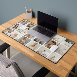 Upload Your Own 18 Photographs Personalised Desk Mat